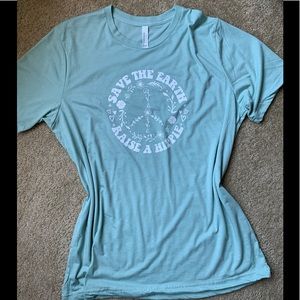 Boutique Save the Earth Raise a Hippie tee
